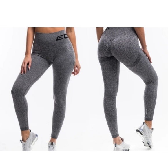ECHT Arise Scrunch Leggings Charcoal Gray Size Small - Picture 1 of 15